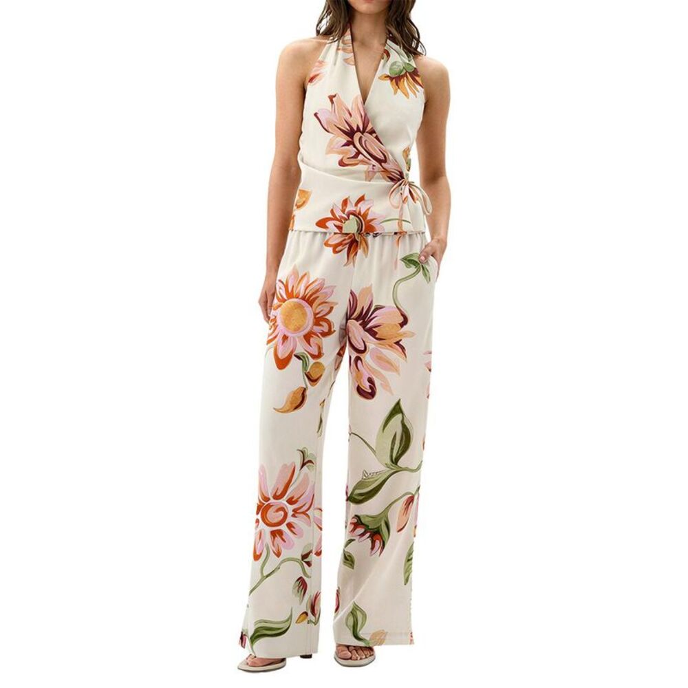 Amina Glam Womens  2Pc Top & Pant Set